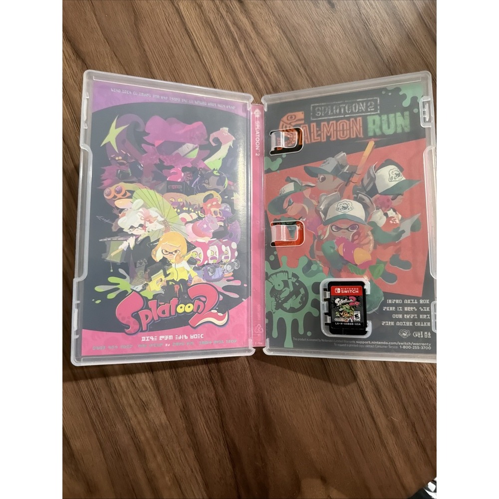 Nintendo Splatoon 2 Nintendo Switch One Size Multicolor Excellent Video Game - Picture 3 of 5